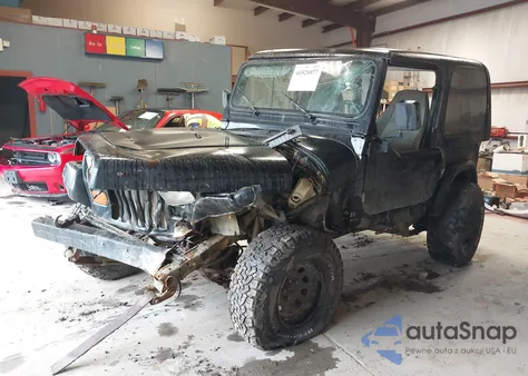 1993 Jeep Wrangler / Yj z USA, uszkodzony, nr VIN 1J4FY29S8PP254506